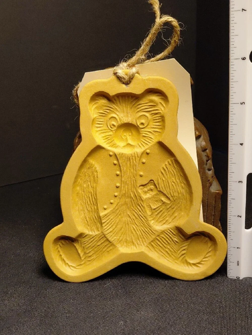 VINTAGE BROWN BAG COOKIE ART MOLD